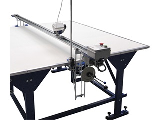 Machine de découpe à bande R1000 avec contrôle de vitesse en continu et coussin d'ai