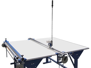 Machine de découpe à bande R1000 avec contrôle de vitesse en continu et coussin d'ai